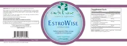 Label for EstroWise with Black Cohosh