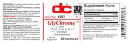 Label for GlyChrome