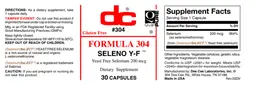 Label for Formula 304