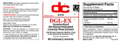 Label for DGL-EX