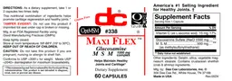 Label for Maxi Flex