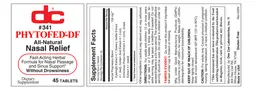 Label for Phytofed-DF