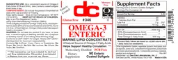 Label for Omega-3 Enteric