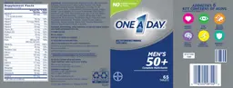 Label for Men's 50+ Complete Multivitamin