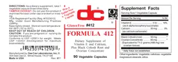 Label for Formula 412