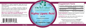 Alpha Lipoic Acid 250 mg