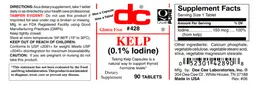 Label for Kelp