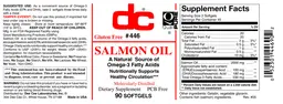 Label for Salmon Oil