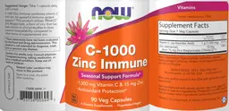 Label for C-1000 Zinc Immune