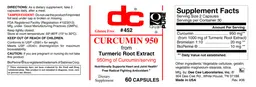 Label for Curcumin 950