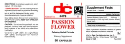 Label for Passion Flower