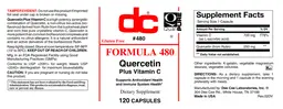 Label for Formula 480