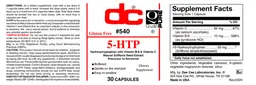 Label for 5-HTP