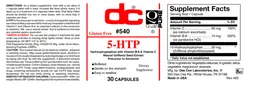 Label for 5-HTP