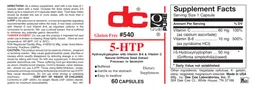 Label for 5-HTP