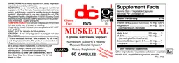 Label for Musketal
