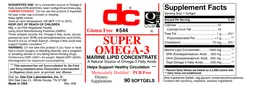 Label for Super Omega-3