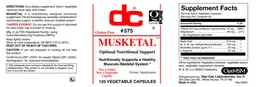 Label for Musketal