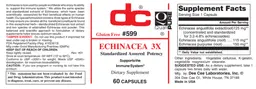 Label for Echinacea 3X