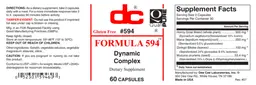 Label for Formula 594