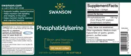 Label for Phosphatidylserine 100 mg