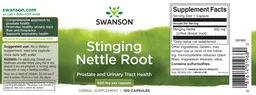 Label for Stinging Nettle Root 500 mg
