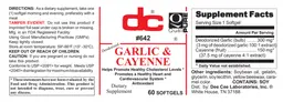 Label for Garlic & Cayenne