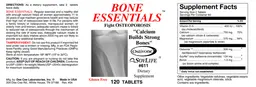 Label for Bone Essentials