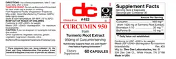 Label for Curcumin 950