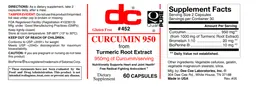 Label for Curcumin 950