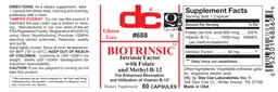 Label for Biotrinsic