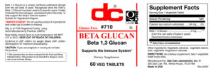 Label for Beta Glucan