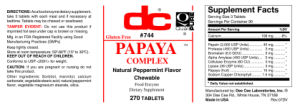 Papaya Complex Natural Peppermint Flavor