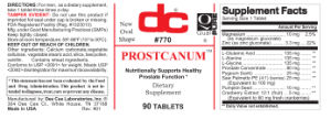 Label for Prostcanum