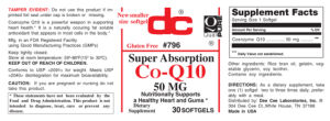 Super Absorption Co-Q10 50 mg