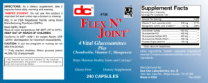 Label for Flex N' Joint