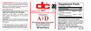 Vitamins A and D