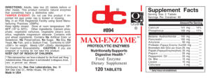 Label for Maxi-Enzyme
