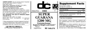 Super Guarana 1200 mg