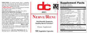 Label for Nerve/Renu