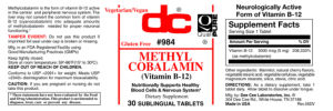 Methylcobalamin (Vitamin B-12)