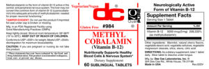 Methylcobalamin (Vitamin B-12)