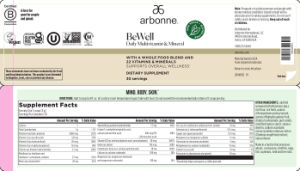 BeWell Daily Multivitamin & Mineral
