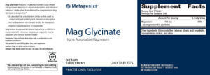 Mag Glycinate