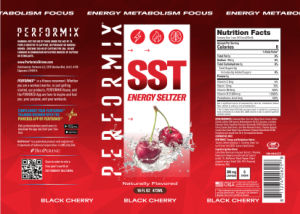 SST Energy Seltzer Black Cherry