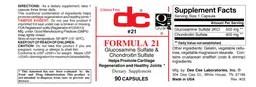 Label for Formula 21