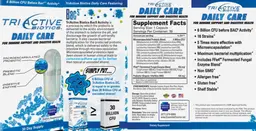 Label for TriActive Biotics Daily Care