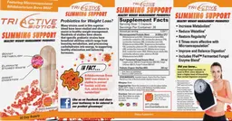 Label for TriActive Biotics Slimming Support