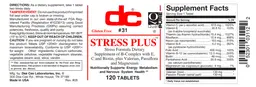 Label for Stress Plus