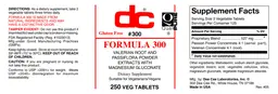 Label for Formula 300